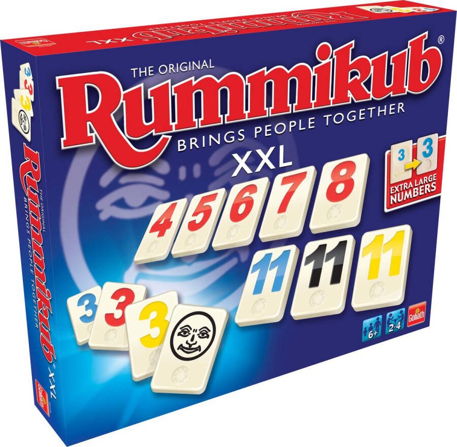 Goliath Rummikub The Original XXL Bordspel Gezelschapsspel