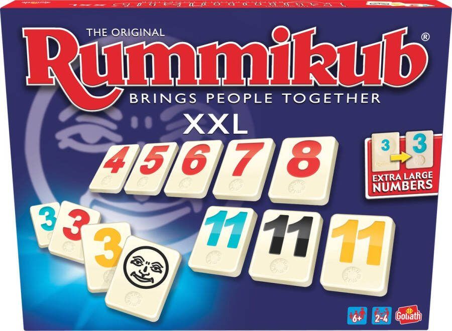 Goliath Rummikub The Original XXL Bordspel Gezelschapsspel