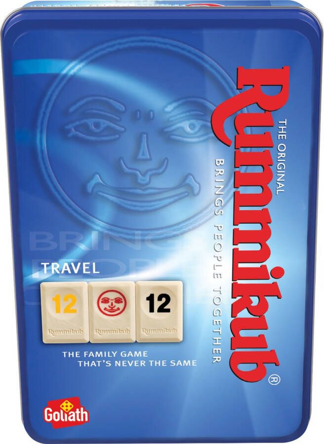 Goliath Rummikub Travel Tin Reisspel Gezelschapsspel
