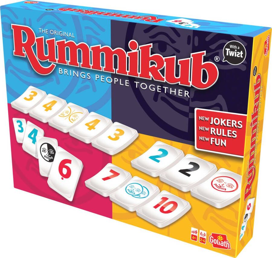 Goliath Rummikub Twist Bordspel Gezelschapsspel