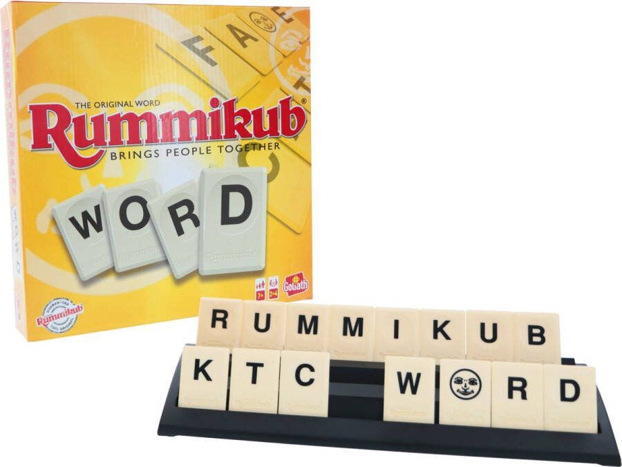 Goliath Rummikub Woord Bordspel Gezelschapsspel