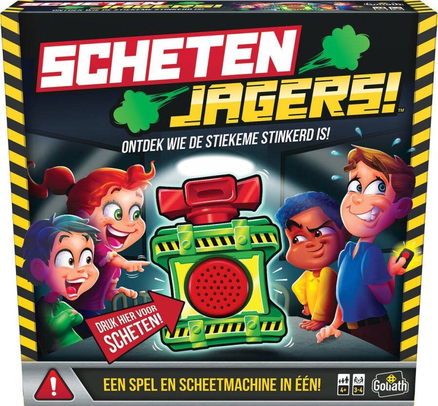 Goliath Schetenjagers Actiespel Kinderspel Met Scheetgeluiden!