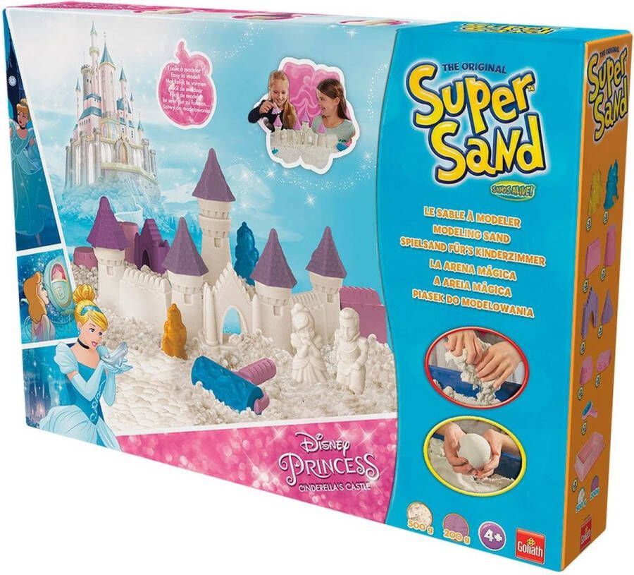Goliath Super Sand Disney Princess Cinderella's Castle Speelzand Assepoester speelset