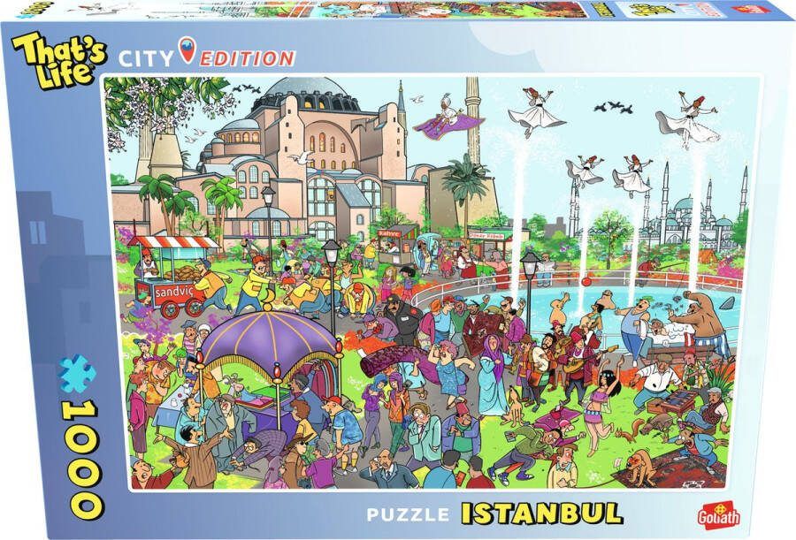 Goliath That's Life City Edition Istanbul 1000 Puzzelstukjes Legpuzzel (68x48cm)