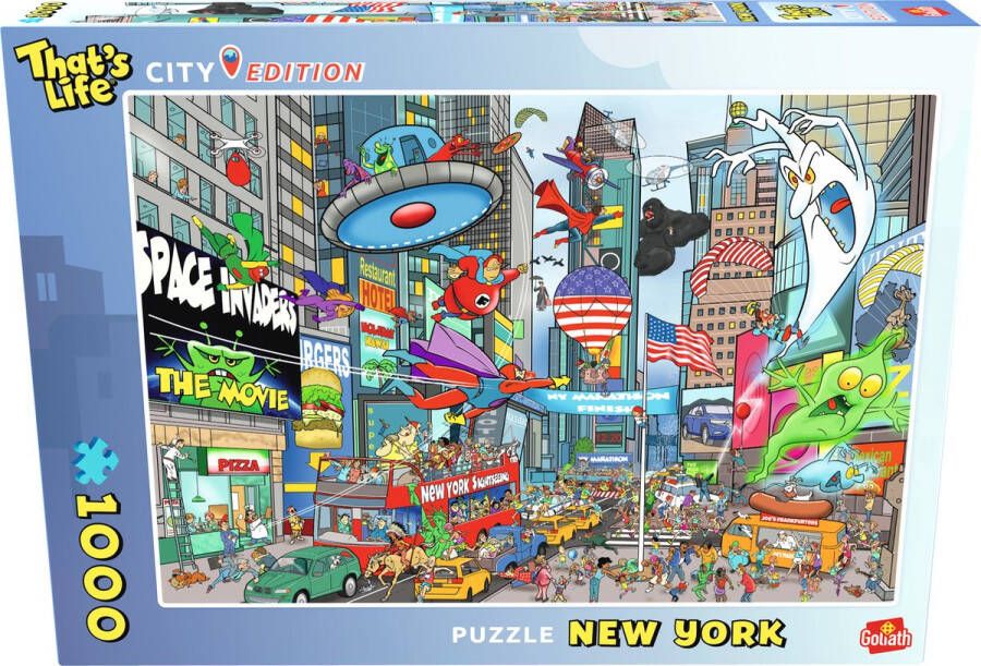 Goliath That's Life City Edition New York 1000 Puzzelstukjes Legpuzzel (68x48cm)