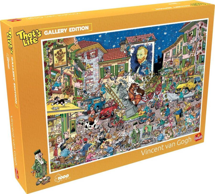 Goliath That's Life Gallery Edition: Vincent van Gogh 1000 Puzzelstukjes Legpuzzel (68x48cm)