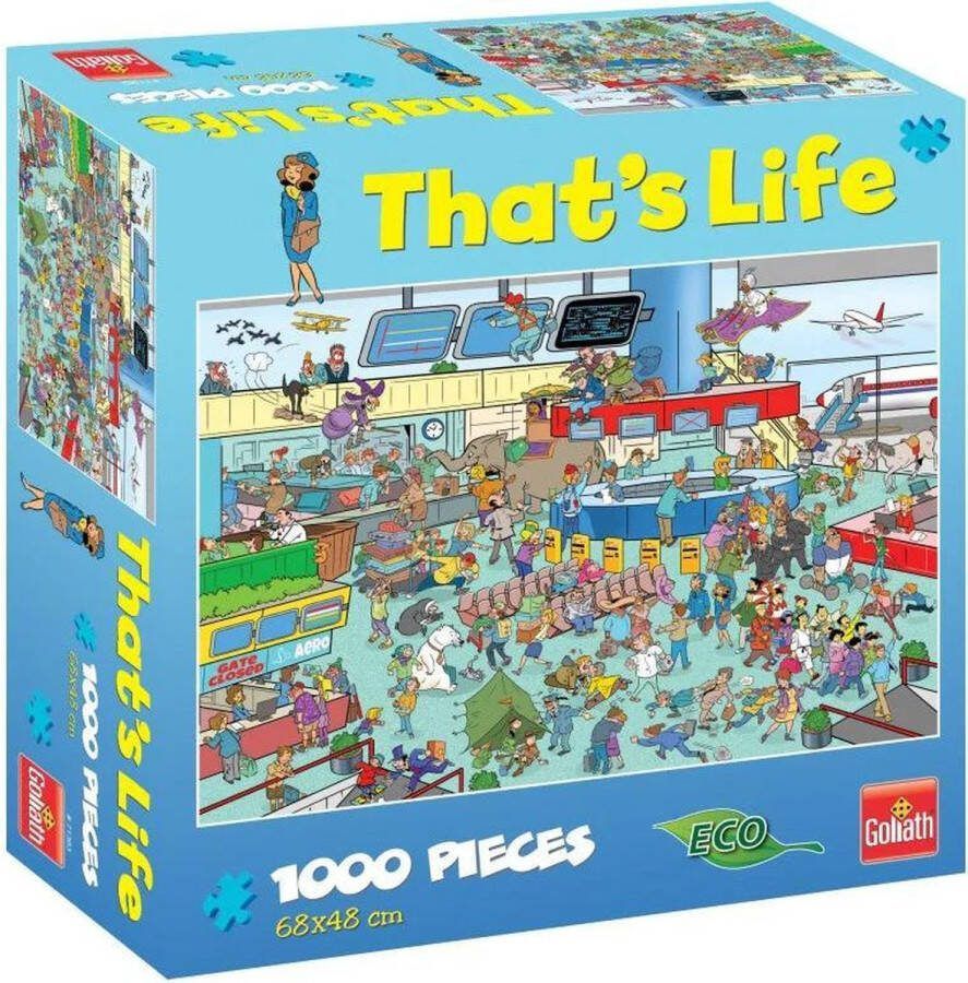 Goliath That's Life luchthaven 71420- puzzel 1000 stukjes