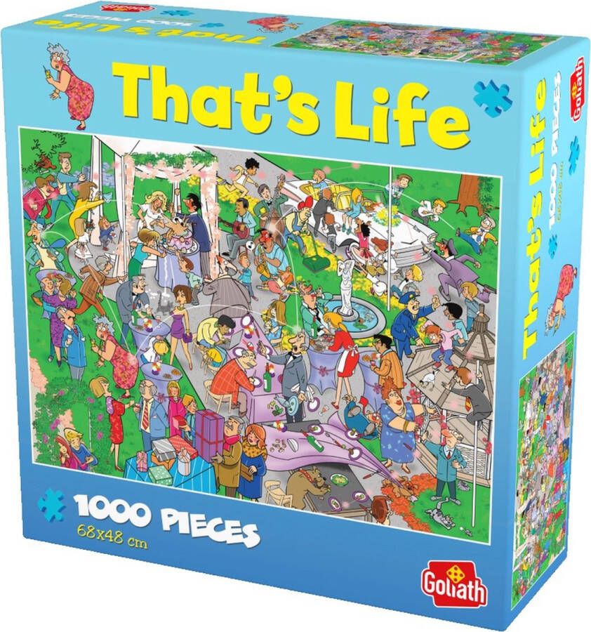 Goliath That&apos;s Life Puzzel Bruiloft Puzzel 1000 stukjes