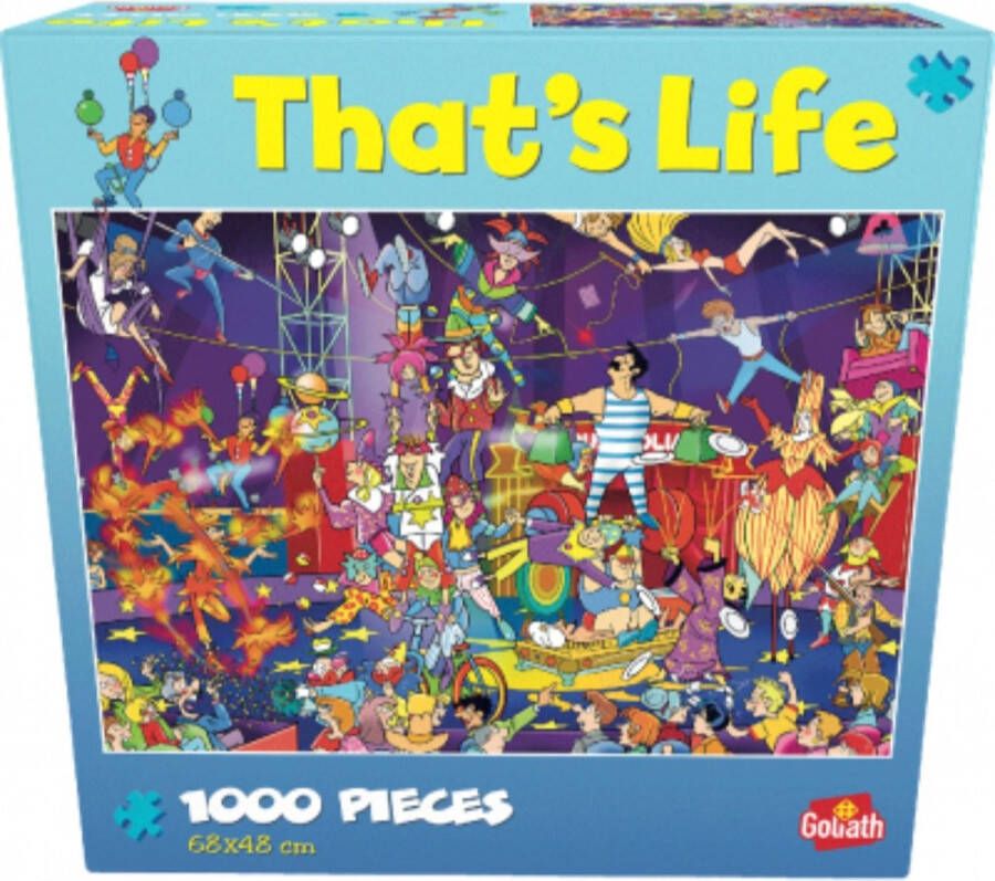 Goliath That&apos;s Life puzzel Circus 1000 stukjes