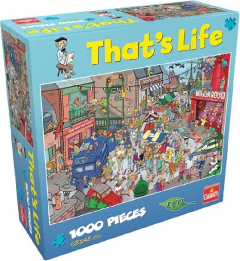 Goliath That&apos;s Life Puzzel Parijs Puzzel 1000 puzzelstukjes