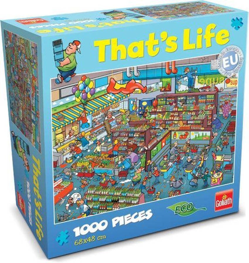 Goliath That's Life Puzzel Supermarkt Puzzel 1000 stukjes