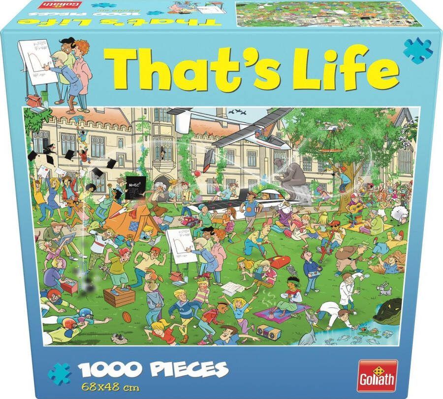 Goliath That's Life Puzzel Universiteit Puzzel 1000 stukjes