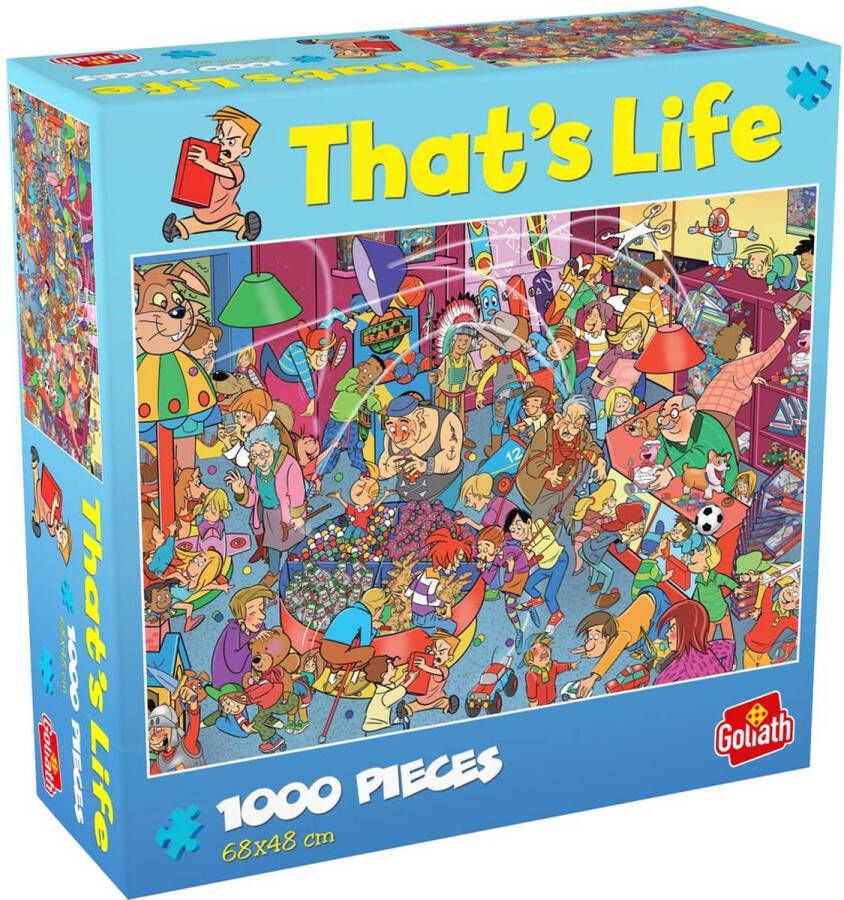 Goliath That's Life: Toy shop Legpuzzel 1000 stukjes 68x48cm