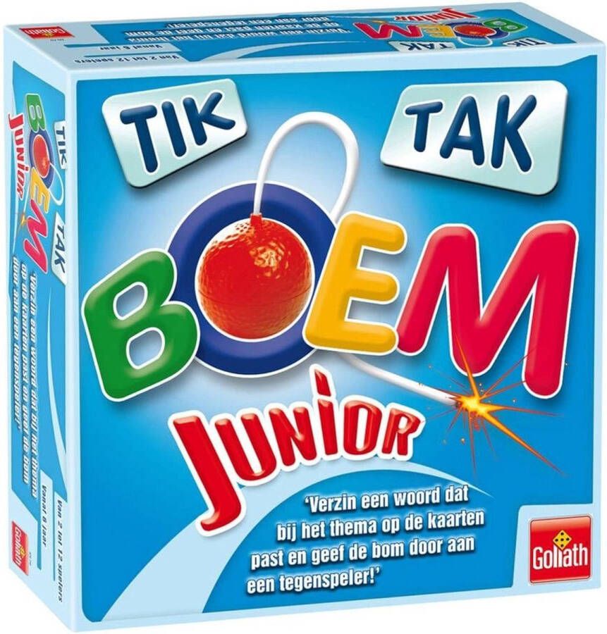Goliath Tik Tak Boem Junior (NL) Kaartspel Kinderspel