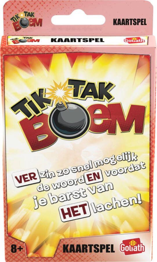 Goliath Tik Tak Boem Kaartspel Partyspel