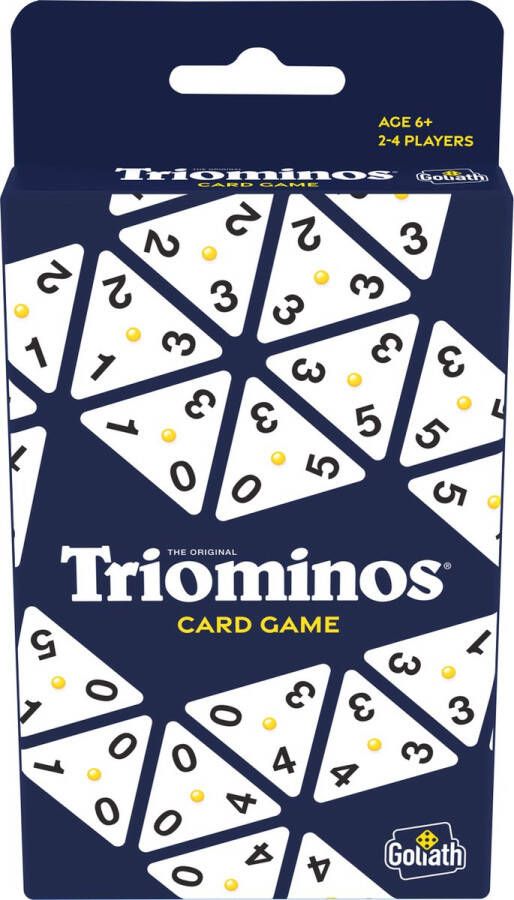 Goliath Triominos Kaartspel Triominos met kaarten Makkelijk mee te nemen
