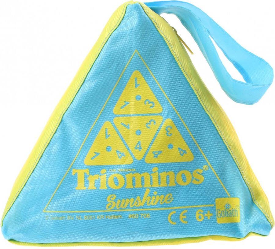 Goliath Triominos Sunshine blauw 24 stenen