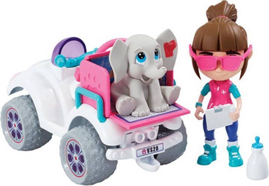 Goliath Vet Squad Voertuig Set Quad bike & Ava Speelset