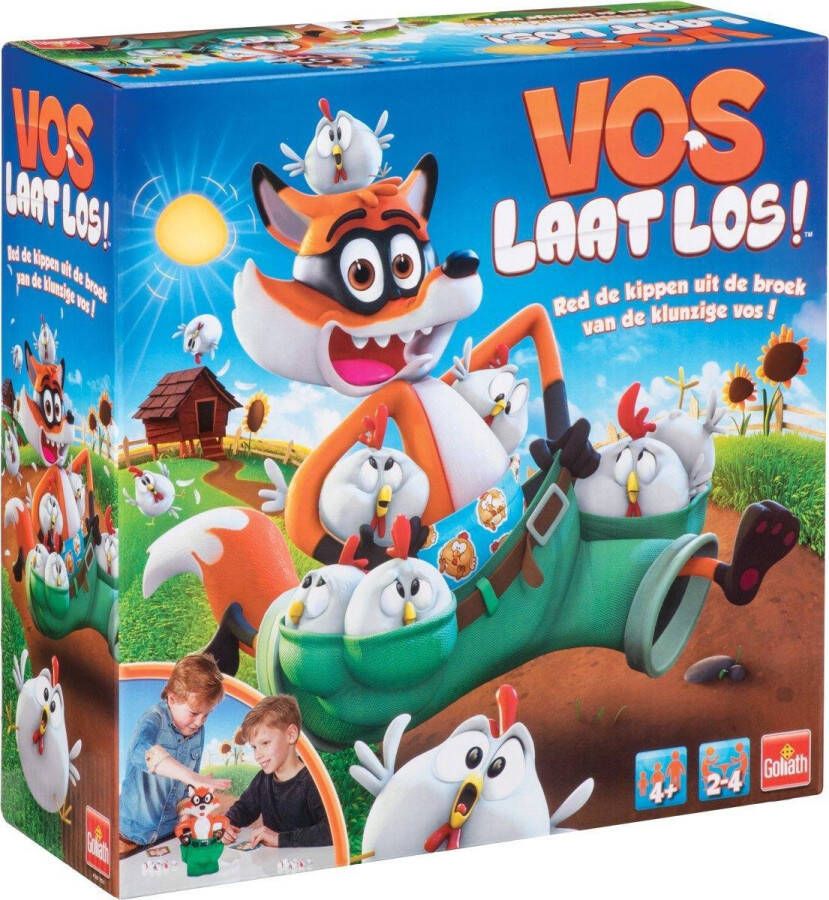 Goliath Vos Laat Los (NL) Actiespel Kinderspel