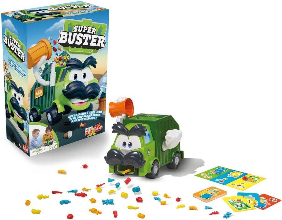 Goliath Vuilniswagen spel Party spel 2-4 spelers Vanaf 4 jaar