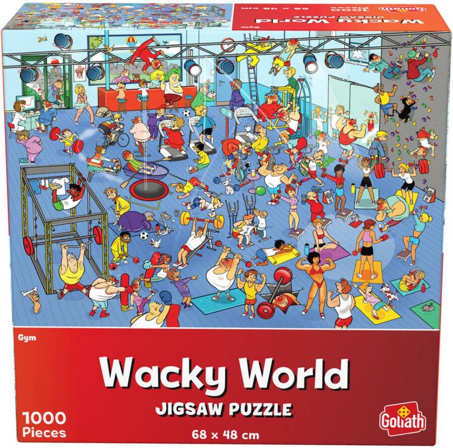 Goliath Wacky World GYM Jigsaw puzzle 1000 stukjes