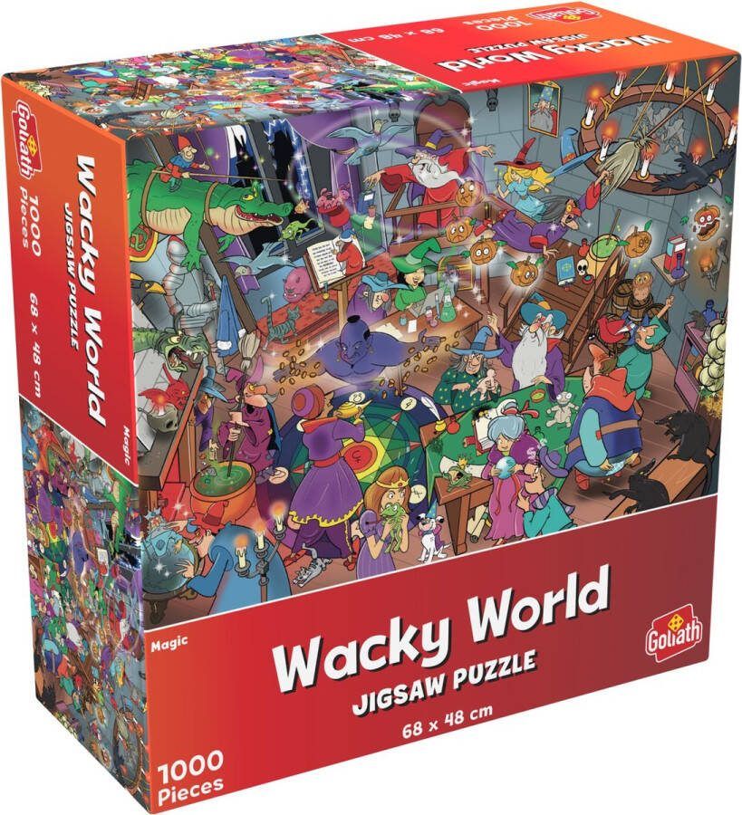 Goliath Wacky World Magic Puzzel 1000 stukjes 68x48cm