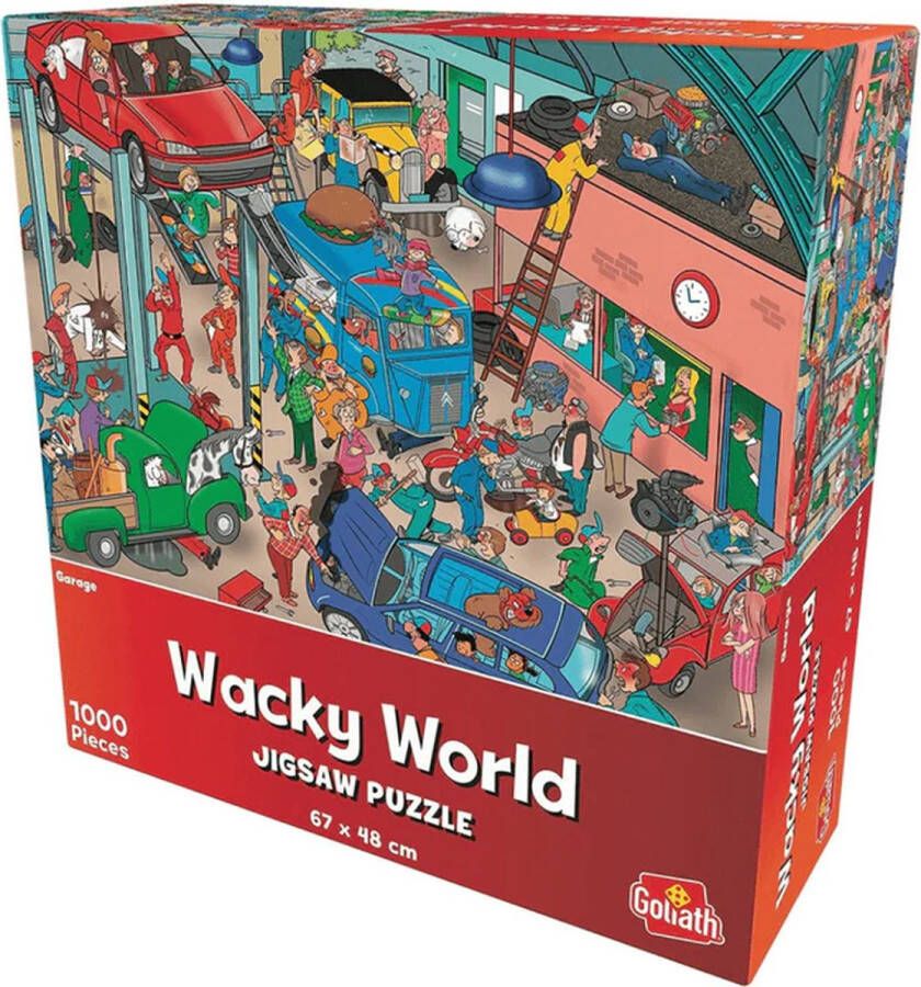 Goliath Wacky World puzzel GARAGE 1000stukjes