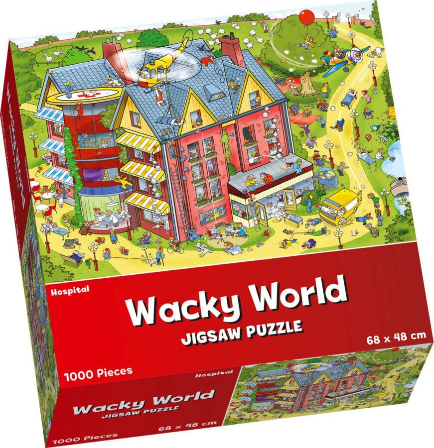Goliath Wacky World puzzel HOSPITAL 1000 stukjes