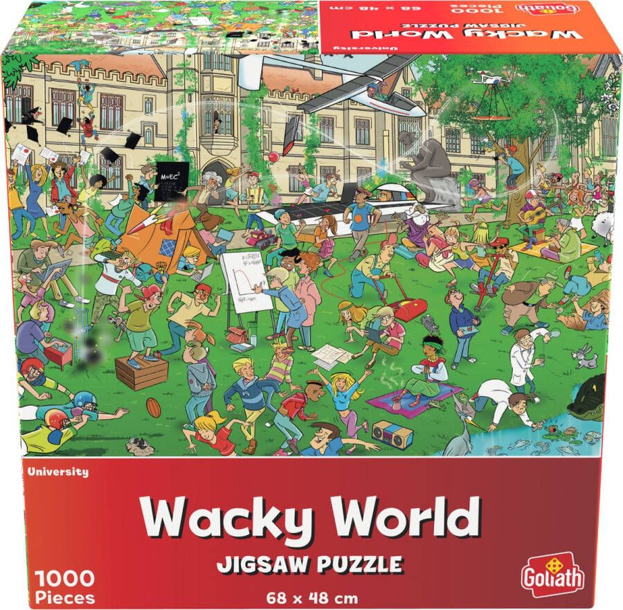Goliath Wacky World University legpuzzel 1000 stukjes