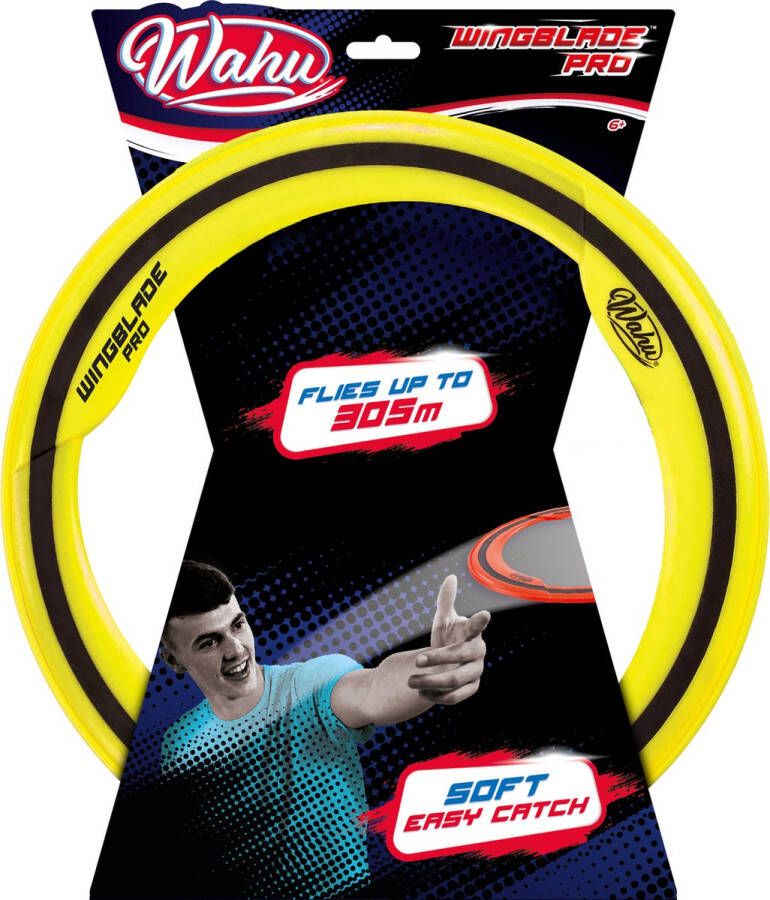 Goliath Wahu WingBlade Pro Frisbee Vang- en werpspel Geel