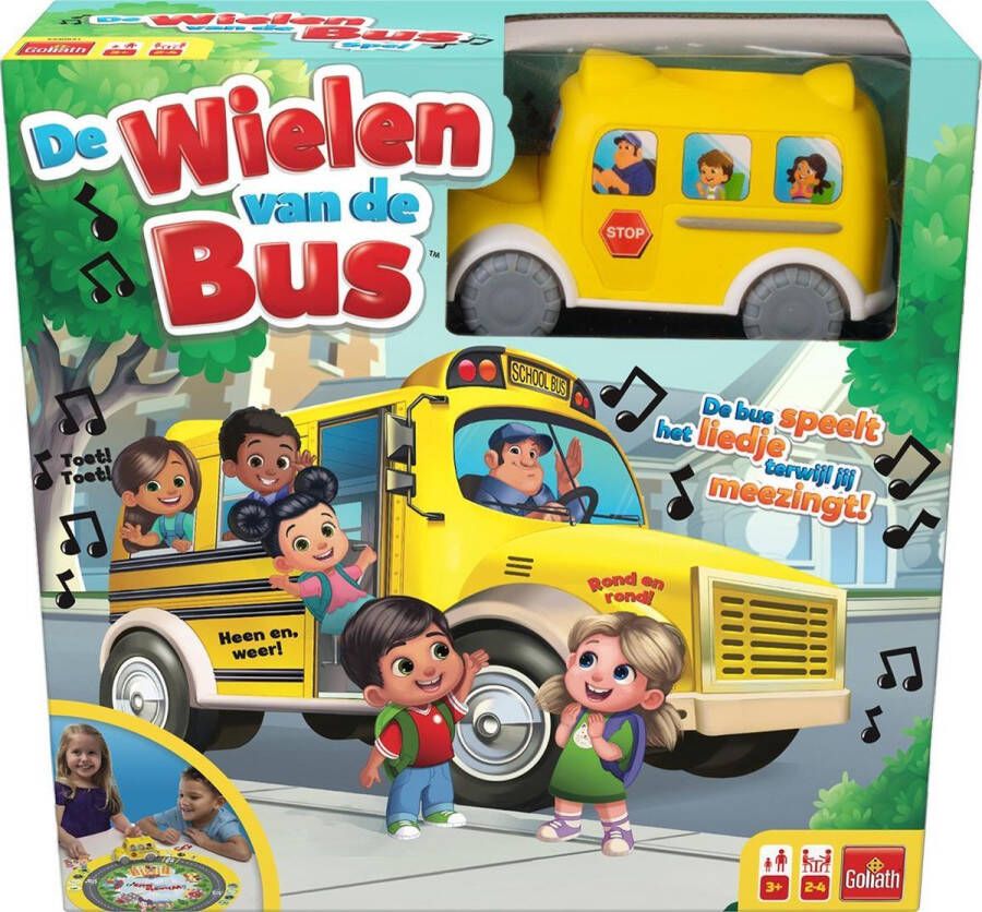 Goliath spel De Wielen Van De Bus junior elektrisch 6-delig