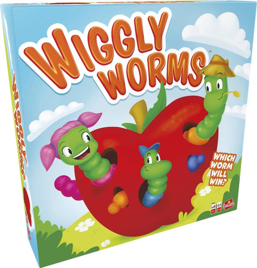 Goliath Wiggly Worms Actiespel Kinderspel
