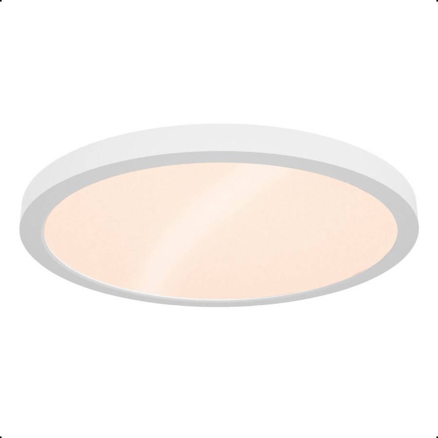 Goliving Plafondlamp Wit Plafonniere Led Extra Dun Warm Wit Licht Slaapkamer Badkamer Woonkamer 30cm