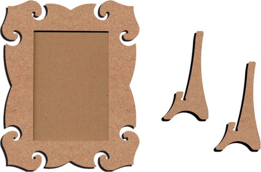Gomille MDF Fotolijst Barok 23x18 cm