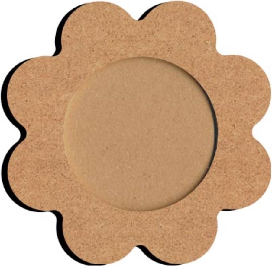 Gomille MDF Fotolijst Bloem 16x13 cm
