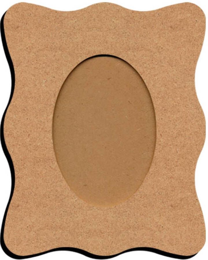 Gomille MDF Fotolijst Ovale Golf 23x18 cm