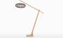 GOOD&MOJO Vloerlamp Cango Bamboe Zwart 175x60x207cm Scandinavisch Bohemian Staande lamp voor Woonkamer Slaapkamer - Thumbnail 1