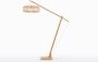 GOOD&MOJO Vloerlamp Bromo Bamboe 175x60x207cm Scandinavisch Bohemian Staande lamp voor Woonkamer Slaapkamer - Thumbnail 1
