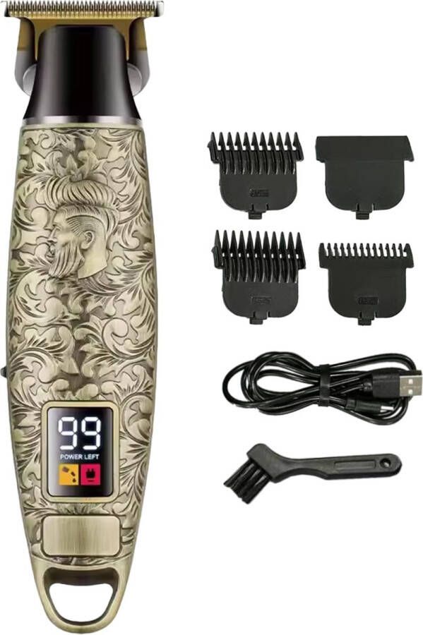 Good Experience Professionele Draadloze Baardtrimmer Mannen Trimmer Tondeuses Scheerapparaat Mannen Hoofdhaar Haartrimmer Baard Trimmerset Hair Clipper Tondeuse Cheveux Hair