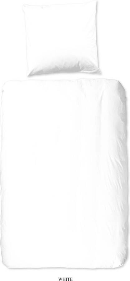 Good Morning Dekbedovertrek 100x135+1-40x60 cotton easy care white