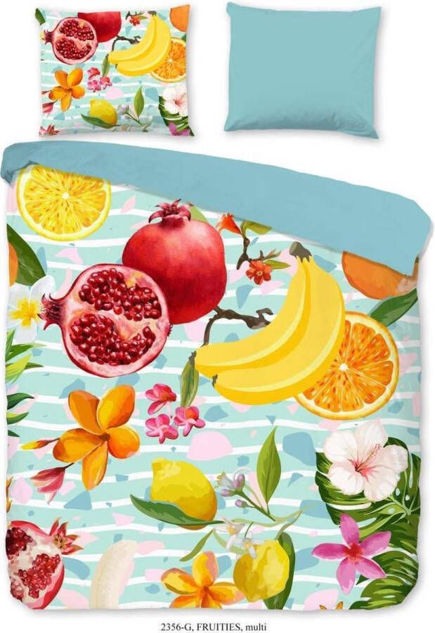 Good Morning Fruities dekbedovertrek 1-persoons (140x200 220 cm + 1 sloop) Katoen Multi