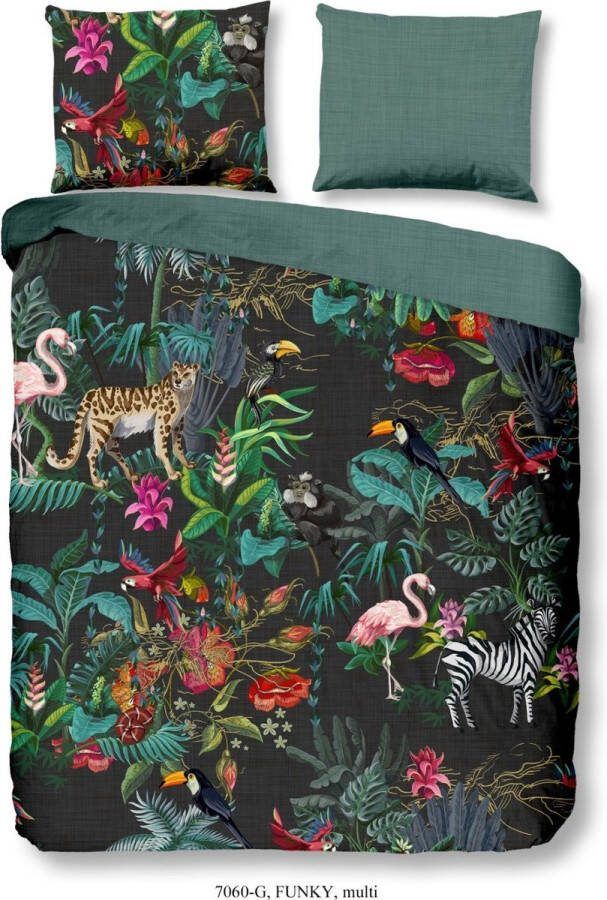 Good Morning Dekbedovertrek FUNKY 200x200 cm meerkleurig