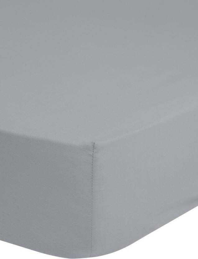Good morning Hoeslaken Jersey Spannbettlaken 100% katoen jersey volledige elastiek tot 25 cm hoogte 90 100x200 wit (1 stuk)