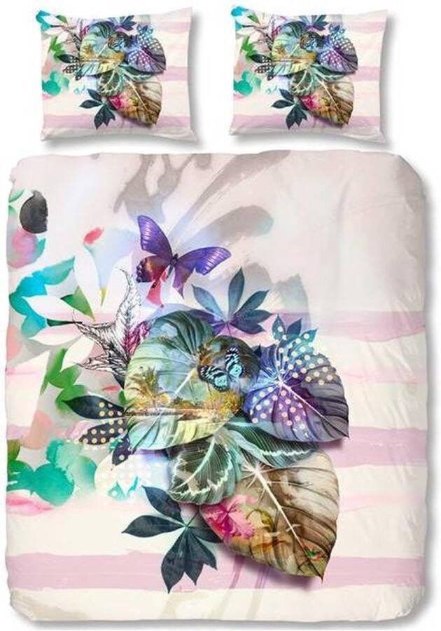 Good Morning Hawaii Dekbedovertrek Eenpersoons 140x200 220 cm + 1 kussensloop 60x70 cm Multi
