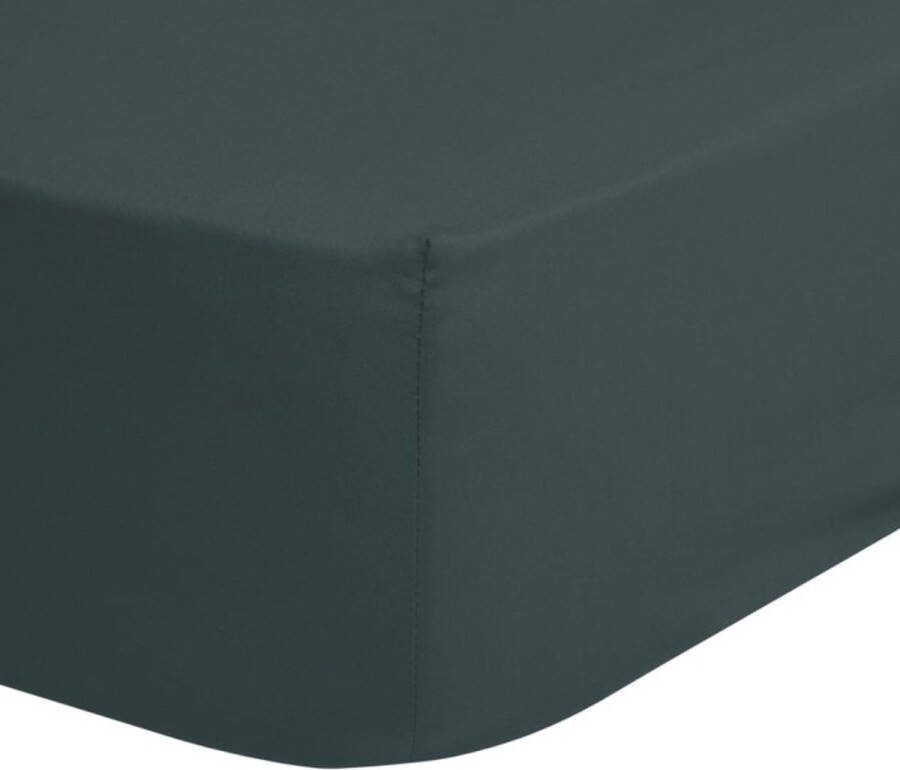 Good morning Hoeslaken Renforcé 100% katoen renforcé volledige elastiek tot 25 cm hoogte 80x200 wit (1 stuk)