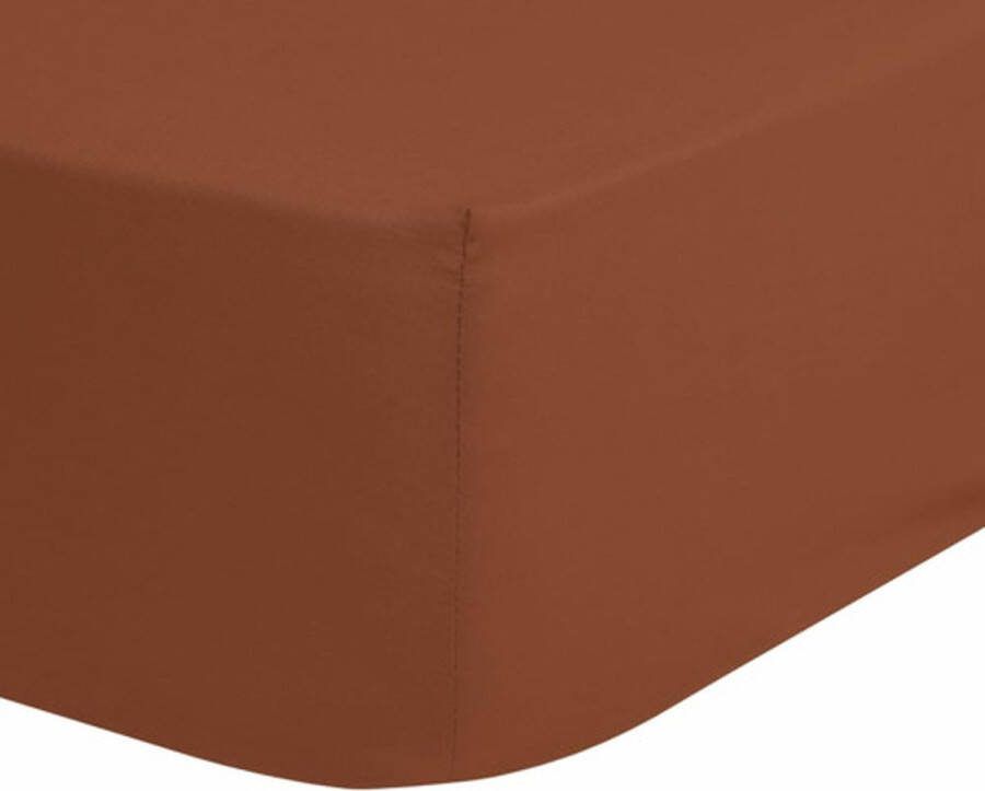 Good morning Hoeslaken Renforcé 100% katoen renforcé volledige elastiek tot 25 cm hoogte 80x200 wit (1 stuk)