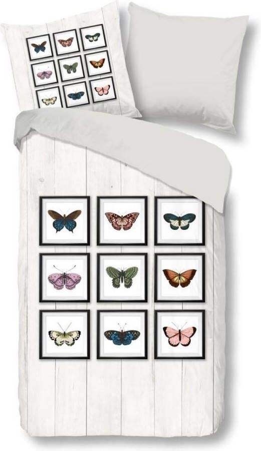 Good Morning JayLee Dekbedovertrek Tweepersoons 200x200 + 2 80x80 cm Grijs