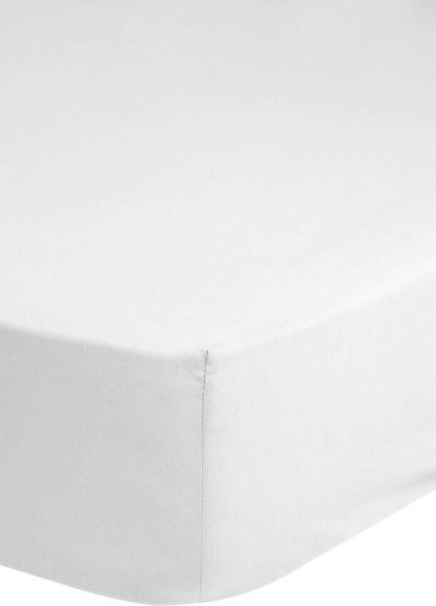 Good Morning Jersey hoeslaken wit 140 x 200 cm