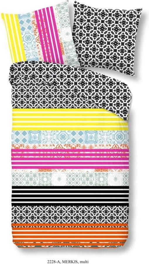 Good Morning Merkis Dekbedovertrek Tweepersoons 200x200 220 cm Multi