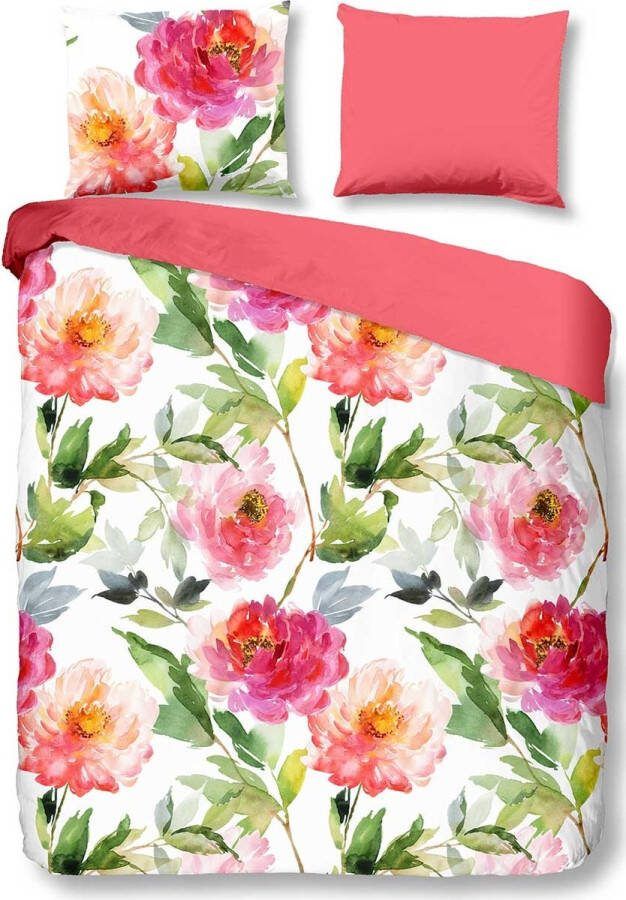 Good Morning Rosa Dekbedovertrek Lits-jumeaux 240x200 220 cm + 2 kussenslopen 60x70 cm Multi